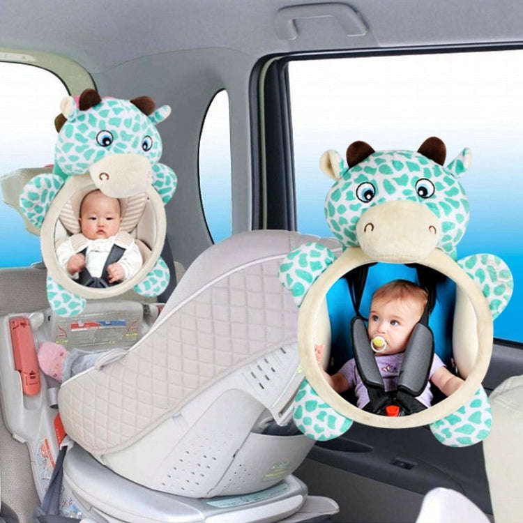 Cartoon Adjustable Safety Seat Car Back Interior Mirror Headrest Rear Facing Mirrors Monitor(Mari...