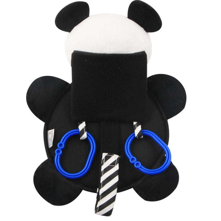 Cartoon Adjustable Safety Seat Car Back Interior Mirror Headrest Rear Facing Mirrors Monitor(Panda)