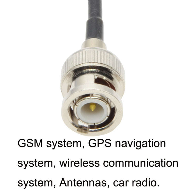 BNC Female To BNC Male RG58 Coaxial Adapter Cable, Cable Length:1m