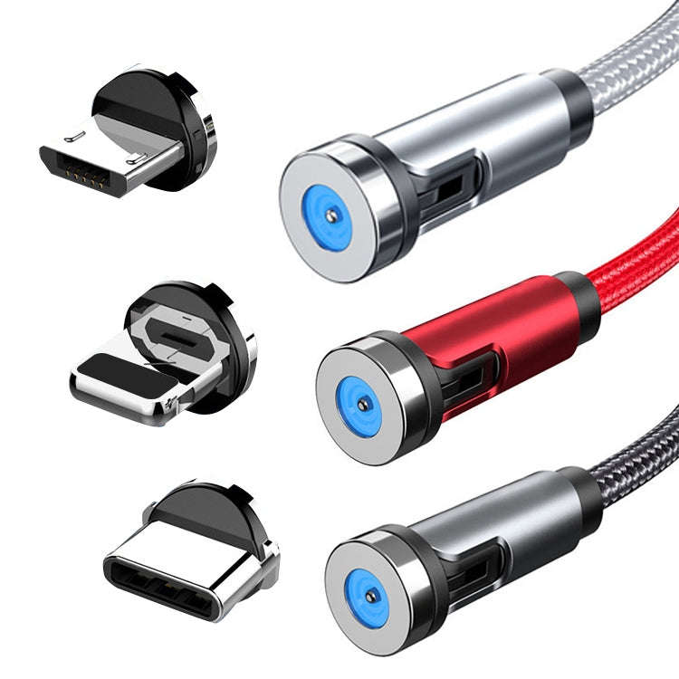 CC56 Dust Plug Rotating Magnetic Wire, Cbale Length: 2m, Style:Line(Red)