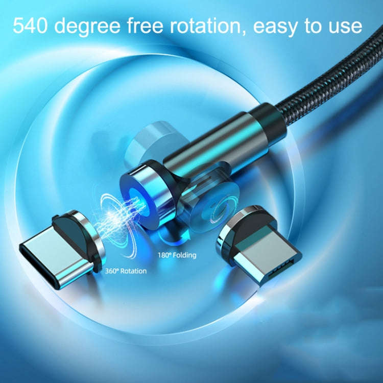 CC56 Dust Plug Rotating Magnetic Wire, Cbale Length: 2m, Style:Line(Silver)