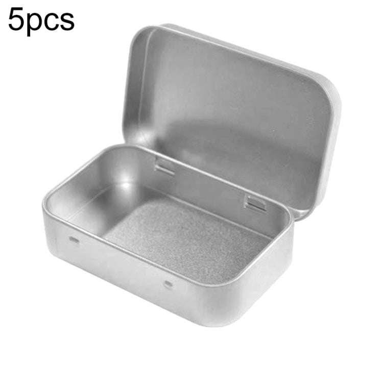 5 PCS Cigarette Paste Box Packaging Electronic Cigarette Silicone Iron Box Smoke Oil Silicone Iro...