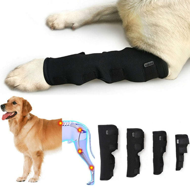 DogLemi PD60041 Dog Hock Brace Pet Supportive Rear Dog Compression Leg Joint Wrap Protects Wounds...