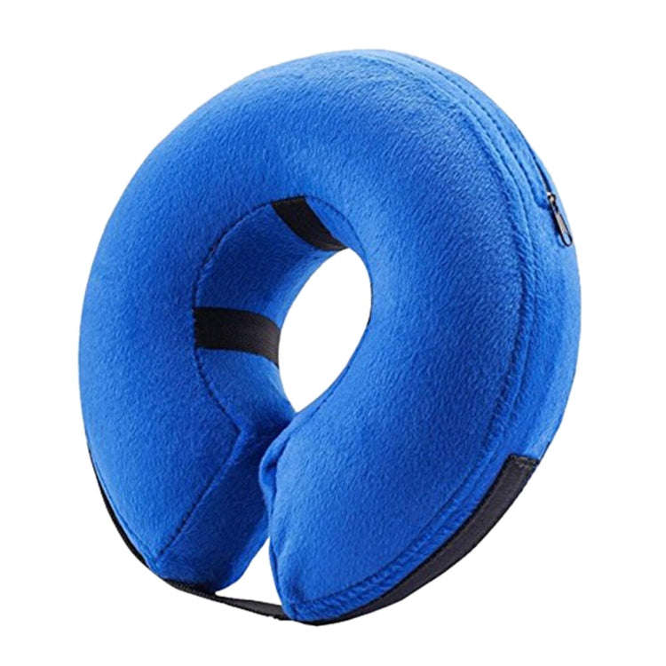 Inflatable Pet Collar Pet Grooming Warm Protective Wound Protection Collar, Size:L (CQLQ01)