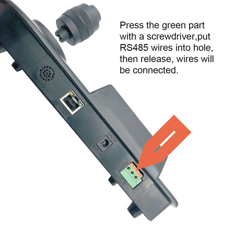 JSK-8003C Monitoring Keyboard PTZ Rocker Ball Camera Keyboard, Specification:3 Axis(UK Plug)