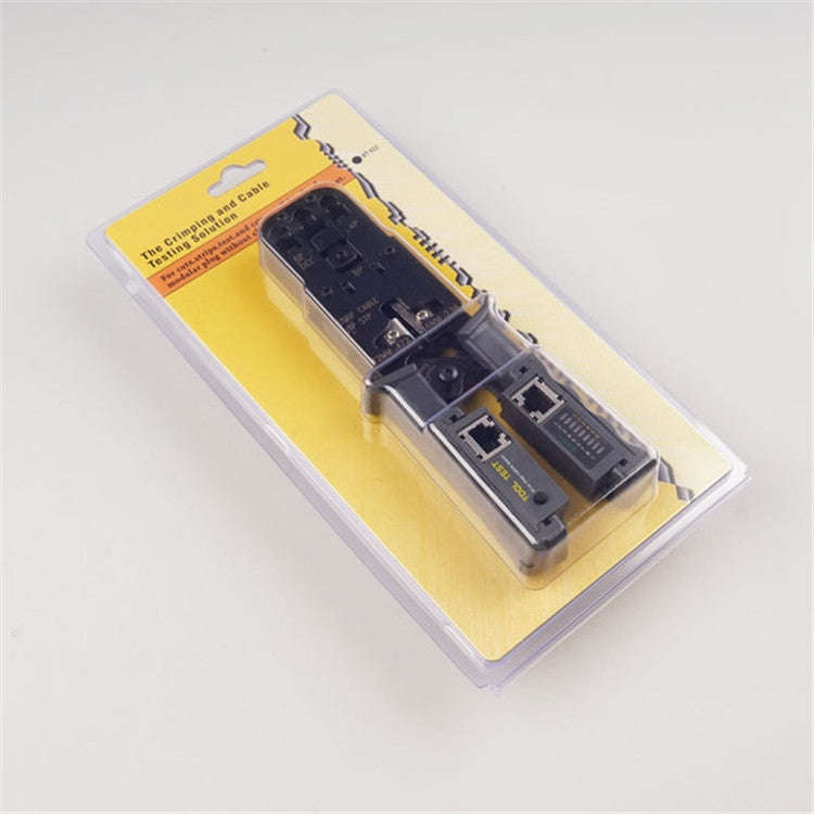 Multifunctional 4P8P6P Three-purpose Tester Ratchet Type Network Tool Squeeze Crimping Wire Netwo...