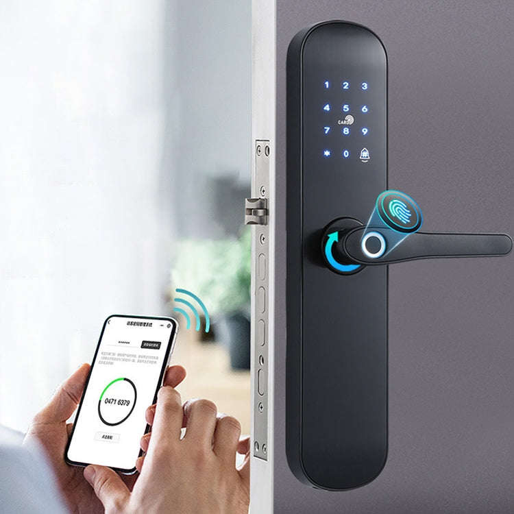 S011M Multi-functional Automatic Fingerprint Lock Hotel Apartment Intelligent Electronic Swipe Pa...