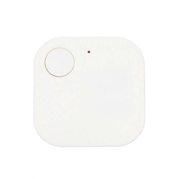 Portable Mini Square Anti Lost Device Smart Bluetooth Remote Anti Theft Keychain Alarm(White)