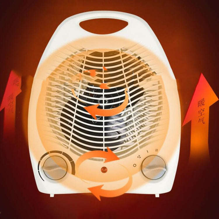 Portable Home Winter Electric Heater EU Plug(White)
