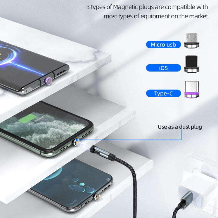 CC57 Support Data Transmission Magnetic Fast Charging Adapter, Style:Android Head
