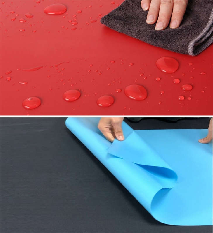70x140cm Shooting Background Board PVC Matte Board Photography Background Cloth Solid Color Shoot...