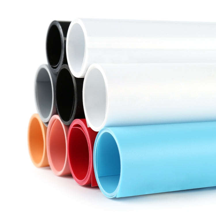 70x140cm Shooting Background Board PVC Matte Board Photography Background Cloth Solid Color Shoot...