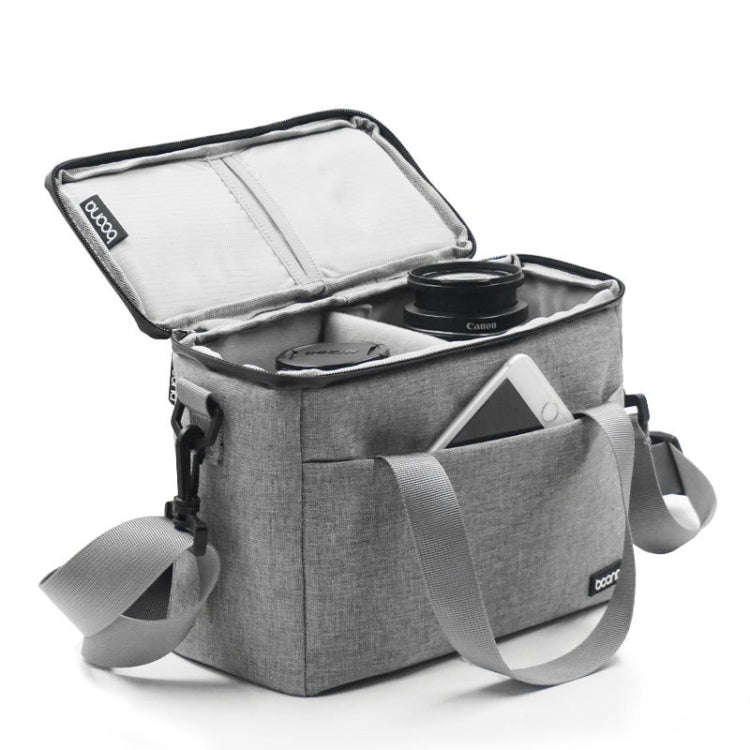 Baona BN-H001 Digital Camera Bag Casual Portable Camera Waterproof Bag, Size:Medium(Gray)