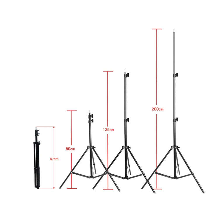 200 * 300cm Photo Studio Background Support Backdrop Crossbar Kit