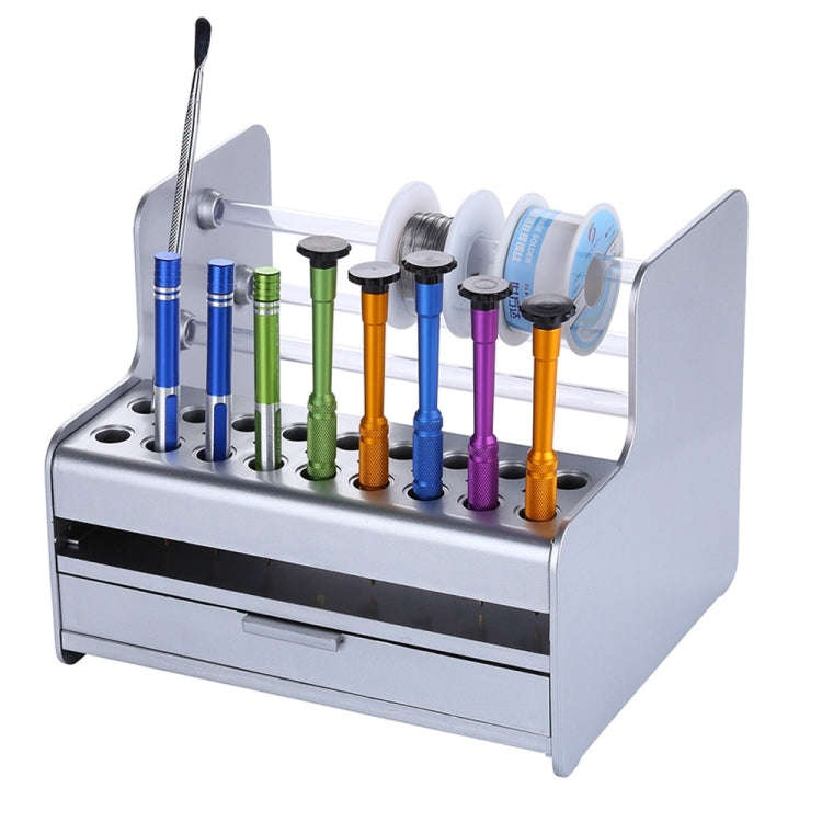 Multifunctional Mobile Phone Repair Tool Box Plastic Storage Box Screwdriver Tweezers Electronic ...