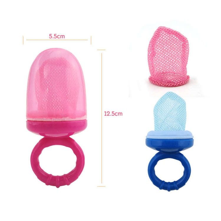Baby Bite Le Net Pocket Fruits and Vegetables Pacifier Baby Soothers Safe Chew Feeder(Green)