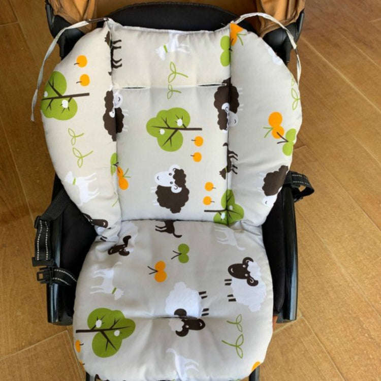 Baby Stroller Cotton Cushion Universal Shock-proof Thick Warm Infant Dining Chair Baby Cushion in...