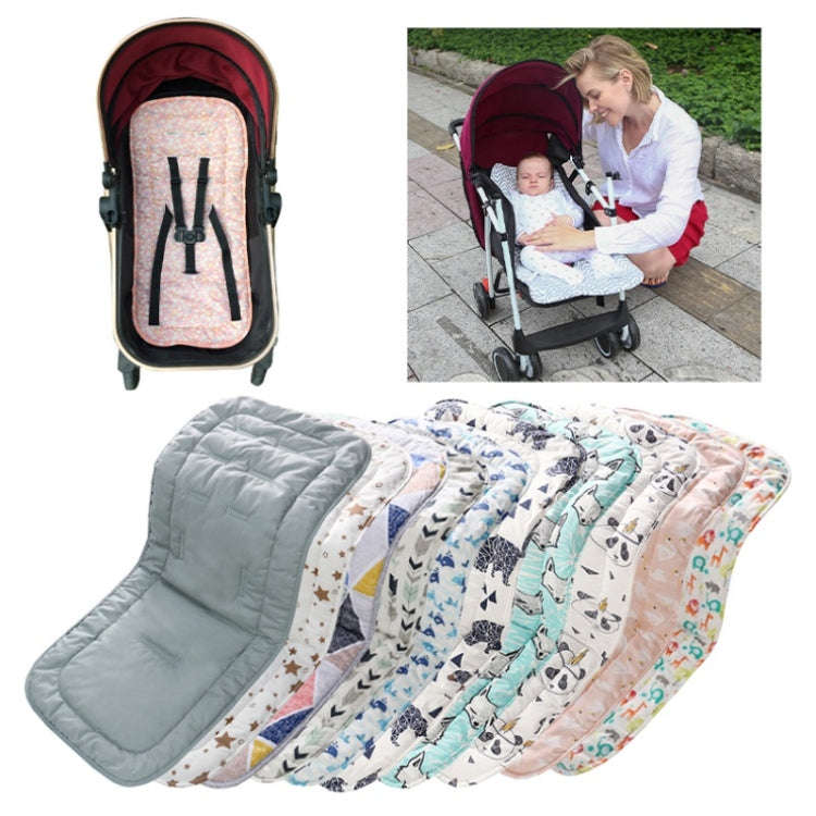 Baby Stroller Cotton Cushion Universal Shock-proof Thick Warm Infant Dining Chair Baby Cushion in...
