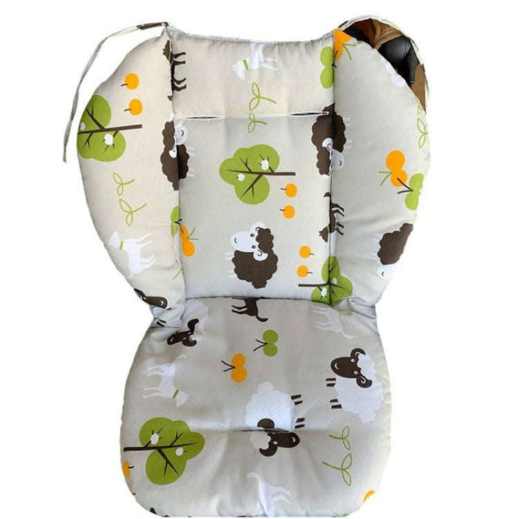Baby Stroller Cotton Cushion Universal Shock-proof Thick Warm Infant Dining Chair Baby Cushion in...
