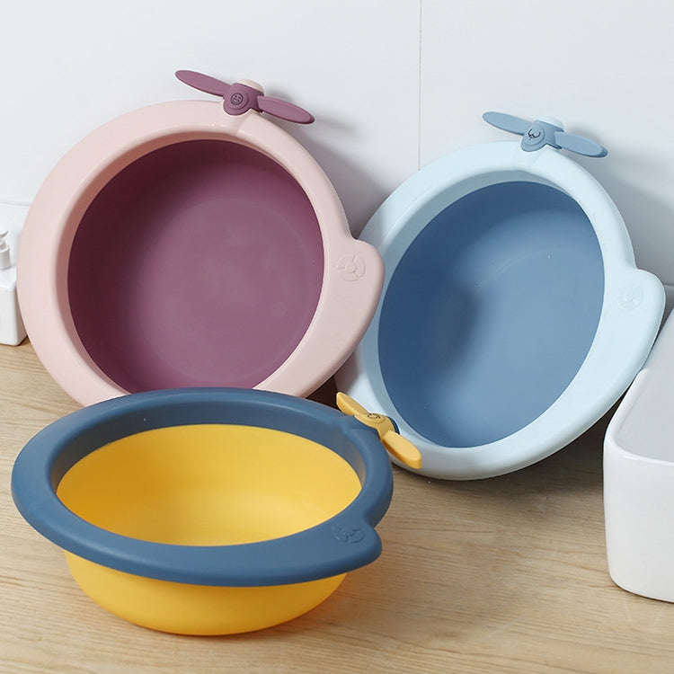 3 PCS Small Aircraft Modeling Children Washbasin Color Random Delivery