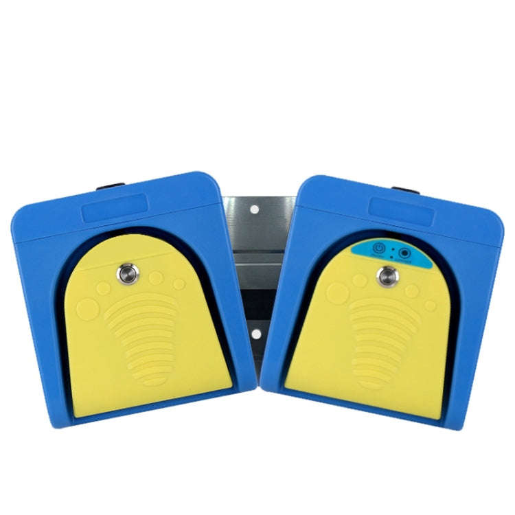 Wireless Foot Pedal Control Switch Keyboard Adapter For Computer, Style:Two-Pendal Four-Button