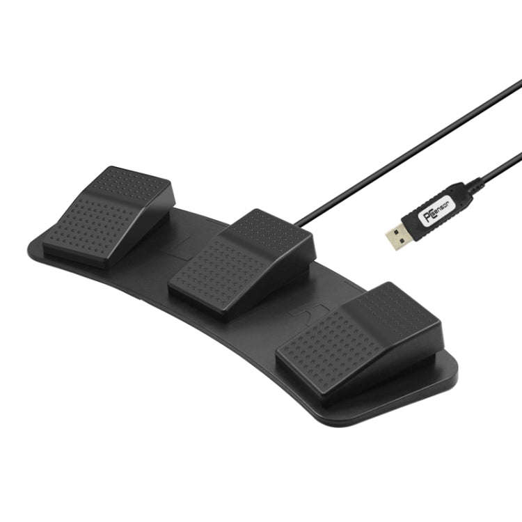 Pcsensor FS23 CF Foot Pedal Switch Keyboard Control Mouse Game Combo Pedal(Photoelectric Mute)
