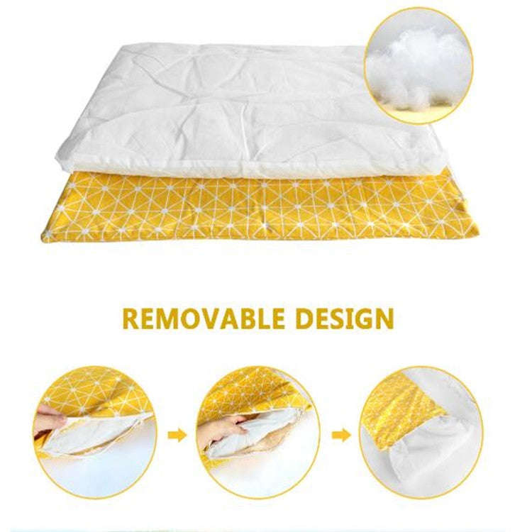 Winter Thick Warm Pet Sleeping Mat Cat Dog Sleeping Bed, Size:L(Grey)