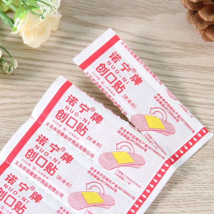 100pcs/Box Hemostatic Waterproof Anti-inflammatory Analgesic Band-aid