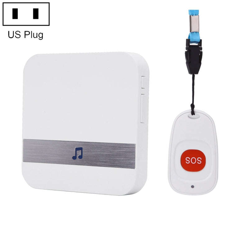 CACAZI C1 Smart Home Wireless Remote Control Doorbell, Style:US Plug