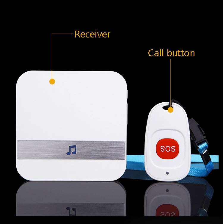 CACAZI C1 Smart Home Wireless Remote Control Doorbell, Style:US Plug