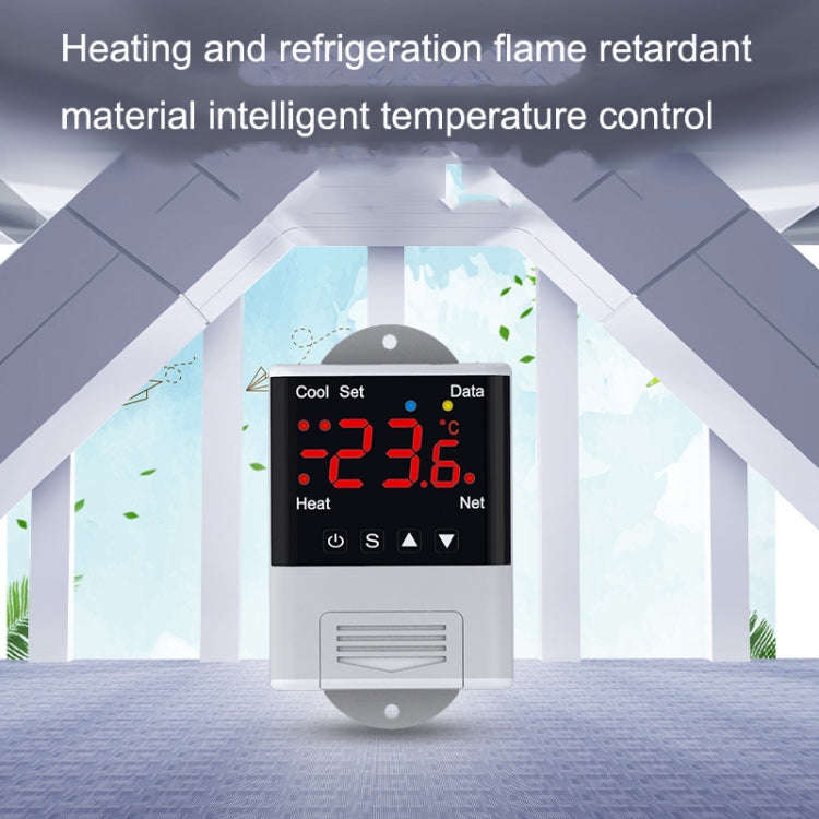DTC-1201 NTC Sensor WiFi Intelligent Aquarium Fish Tank Hatch Central Air Conditioning Temperatur...