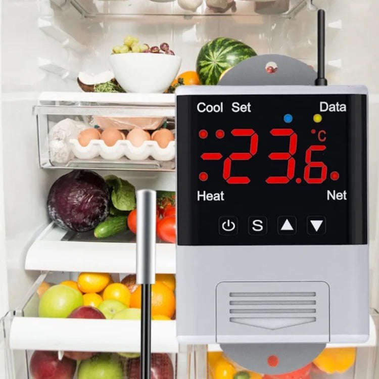 DTC-1201 NTC Sensor WiFi Intelligent Aquarium Fish Tank Hatch Central Air Conditioning Temperatur...