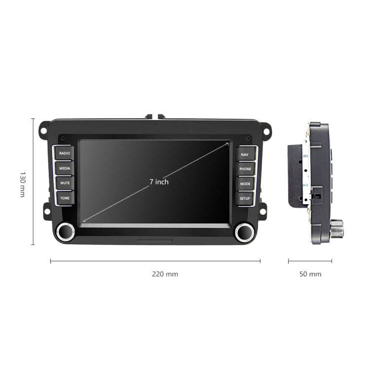 A3040 For Volkswagen 7-inch 2+32G Android Car Navigation Central Control Large Screen Player With...