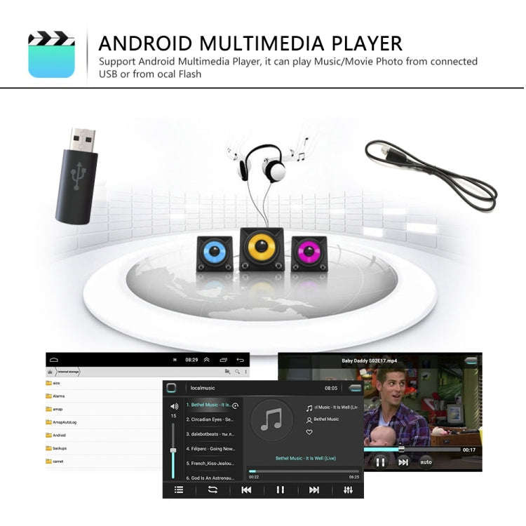 A3040 For Volkswagen 7-inch 2+32G Android Car Navigation Central Control Large Screen Player With...