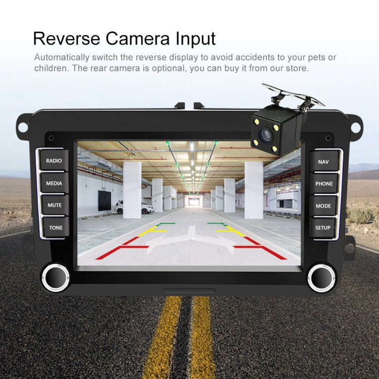 A3040 For Volkswagen 7-inch 2+32G Android Car Navigation Central Control Large Screen Player With...