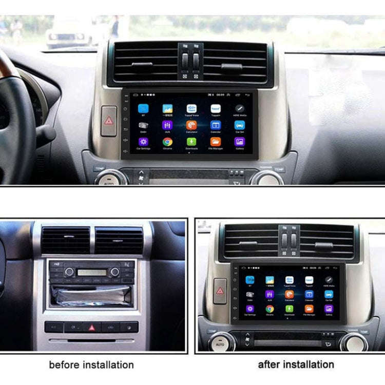 A2222KT 7 Inch Android Navigation WiFi Version 2+64G GPS Bluetooth 2.5D Screen Car Central Contro...