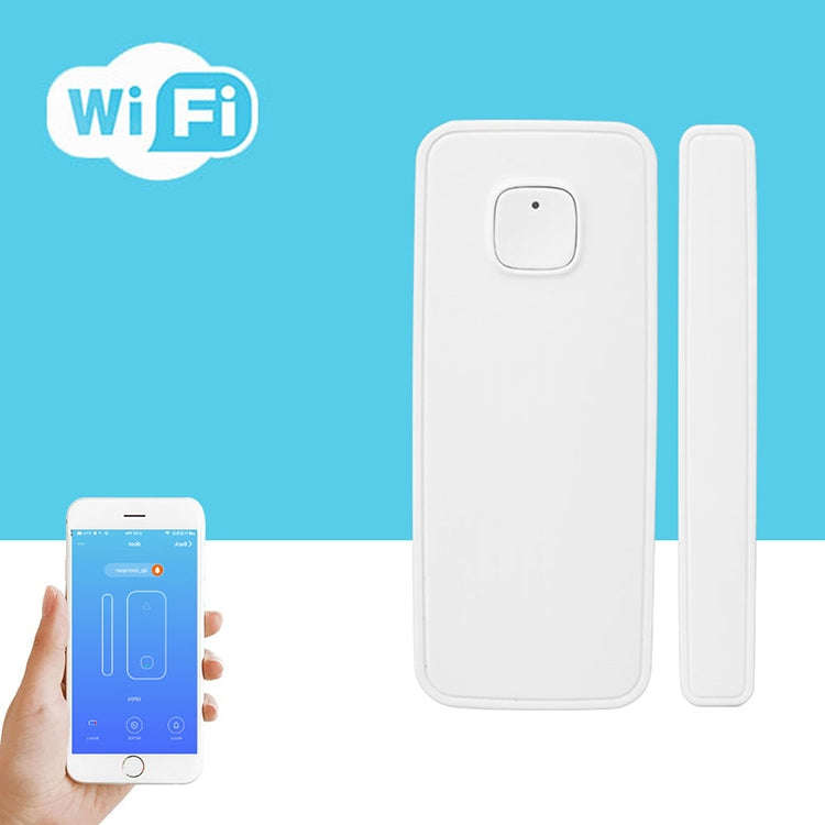 WDS02 Wireless WiFi Alarm Door and Window Sensor Detection Smart Home Security Door Magnetic Swit...