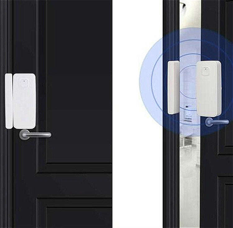 WDS02 Wireless WiFi Alarm Door and Window Sensor Detection Smart Home Security Door Magnetic Swit...