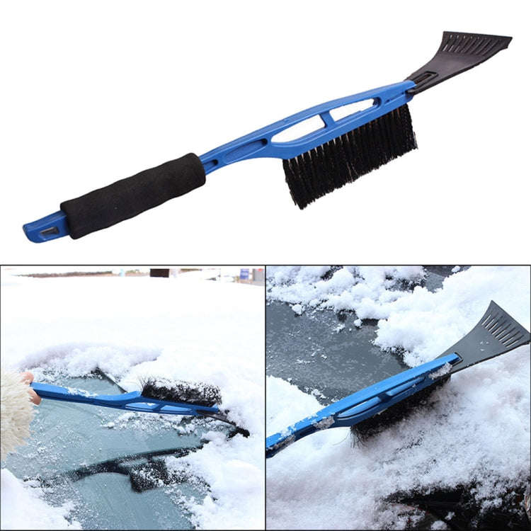 Multifunctional Car Windshield Snow Shovel Removal Brush(Blue)