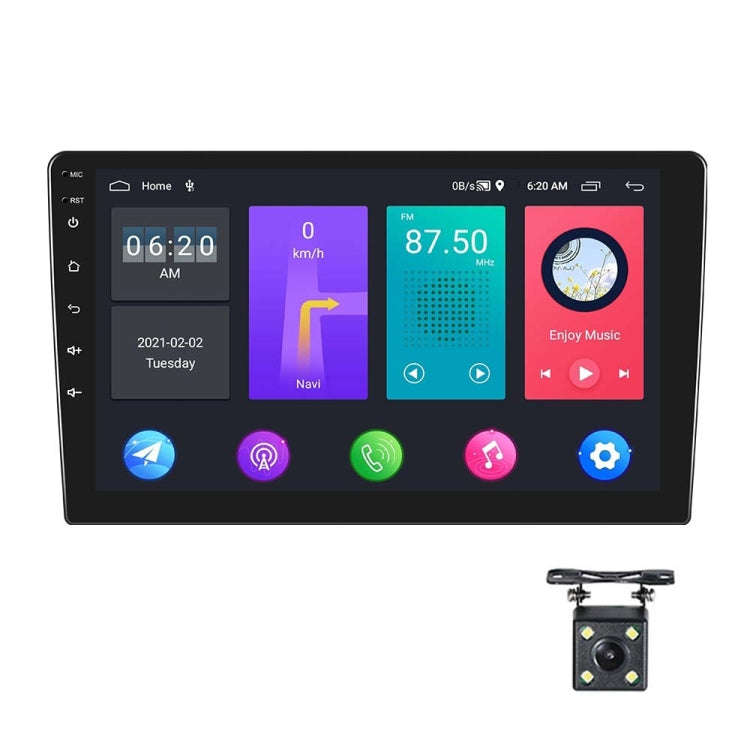 A2798 9 Inch Android WiFi 2+32G Central Control Large screen Universal Car Navigation Reversing V...