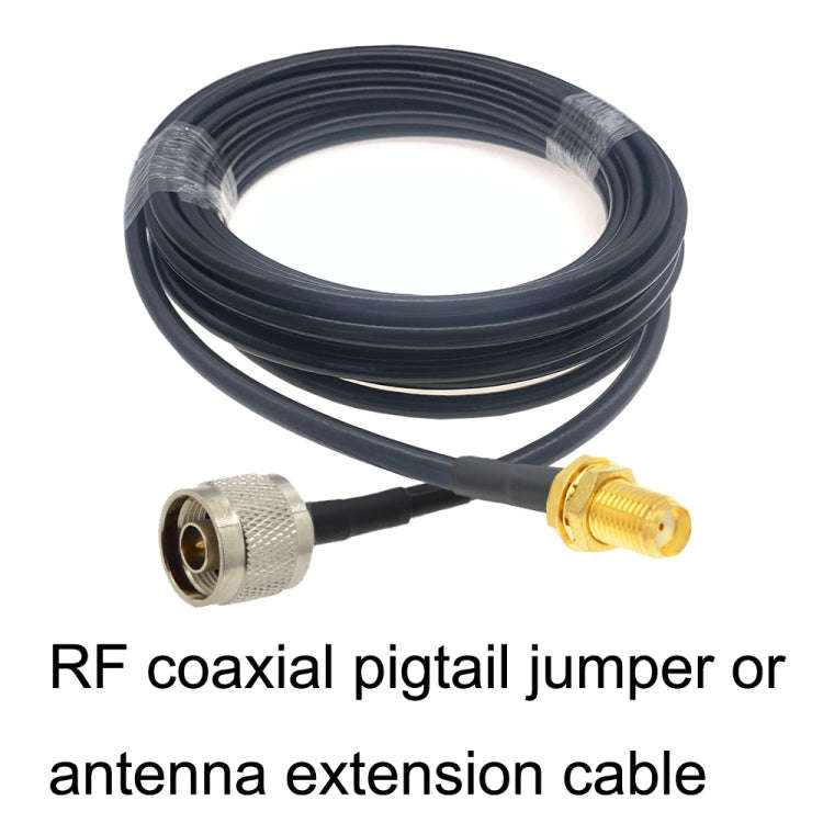 SMA Female To N Male RG58 Coaxial Adapter Cable, Cable Length:5m