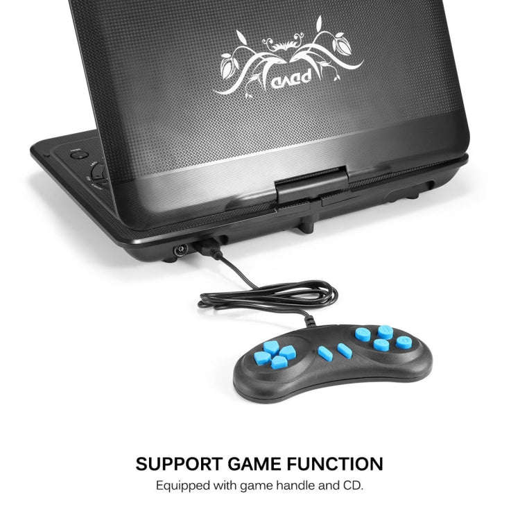 10.1 Inch HD Screen Portable DVD EVD Player TV / FM / USB / Game Function(AU Plug)