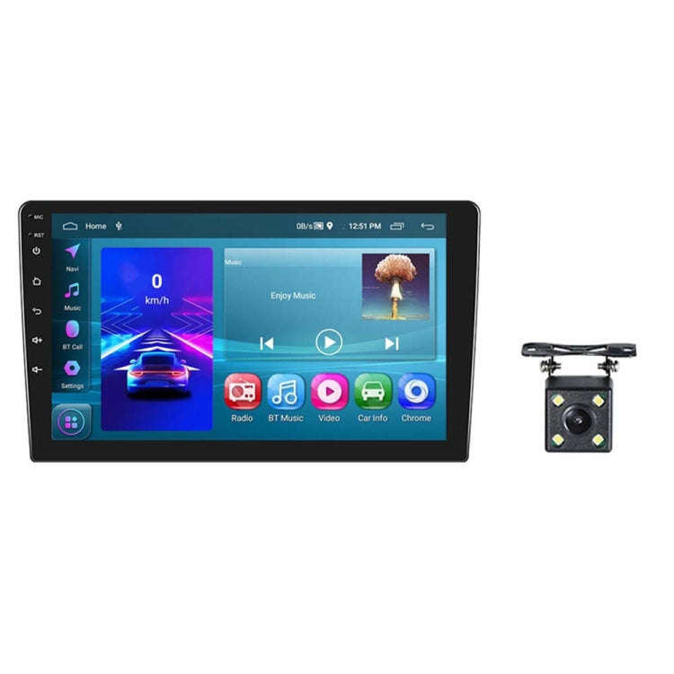 A3196 10 Inch Car Android Large Screen Navigation Central Control Screen 2+64G Player with CarPla...