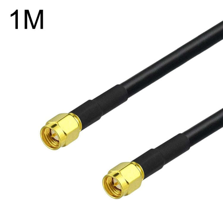 SMA Male To SMA Male RG58 Coaxial Adapter Cable, Cable Length:1m