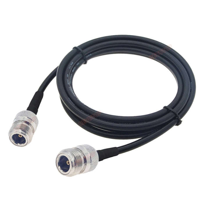 N Female To N Female RG58 Coaxial Adapter Cable, Cable Length:1m