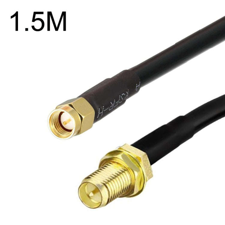 SMA Male To RP-SMA Female RG58 Coaxial Adapter Cable, Cable Length:1.5m