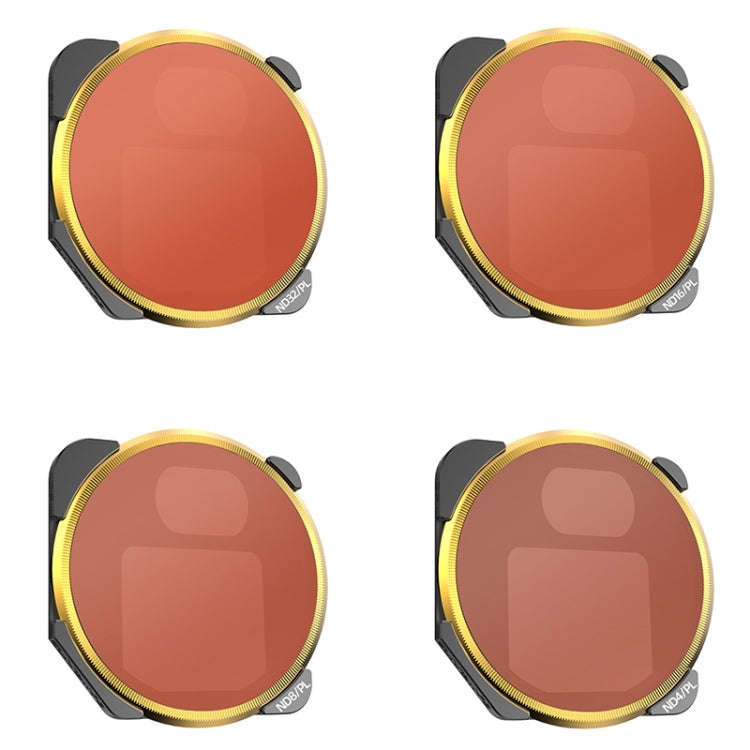 4 PCS / Set ND4 / PL+ND8 / PL+ND16 / PL+ND32 / PL Sunnylife M3-FI330 For Mavic 3 Filter