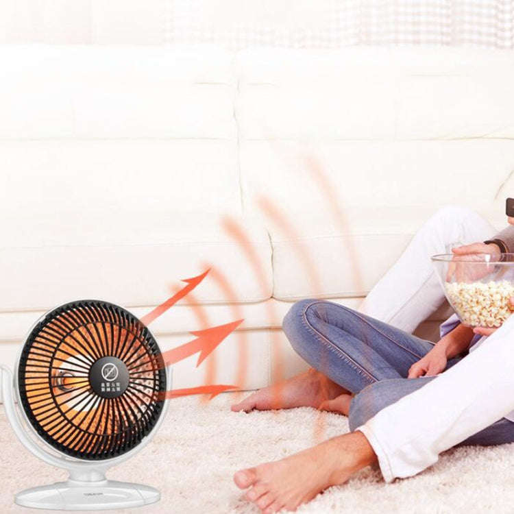 Small Sun Mini Home Office Heater 6 inch Electric Heater National Standard Plug, Specification:wi...