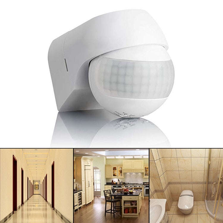 Ball Shape Long Distance IP54 Waterproof Outdoor Human Body Infrared Sensor Switch Detector, AC 1...