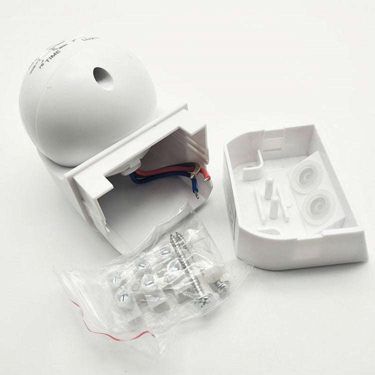 Ball Shape Long Distance IP54 Waterproof Outdoor Human Body Infrared Sensor Switch Detector, AC 1...